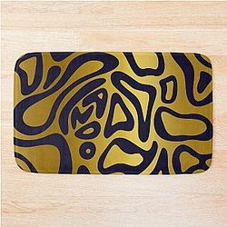 Lando Norris formula 1 World Champion helmet 2025 design inspired Bath Mat