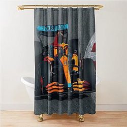 Lando Norris Shower Curtain
