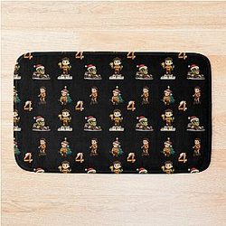 Lando Norris McLaren Formula 1 racing sticker for F1 fans Bath Mat
