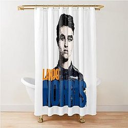 Lando Norris Poster Shower Curtain