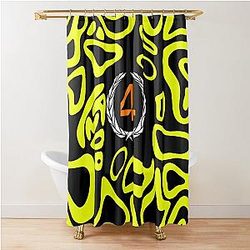 Lando Norris Formula 1 WDC 2025 Design Shower Curtain
