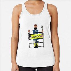 Lando Norris Imola Podium 2021 Tank Top