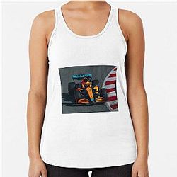Lando Norris Racerback Tank Top