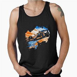 Lando Norris Retro Art Tank Top