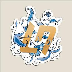 LN4 - Lando Norris Logo from Hungarian GP Magnet