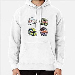 Lando Norris 2020 Helmet Sticker Set Pullover Hoodie