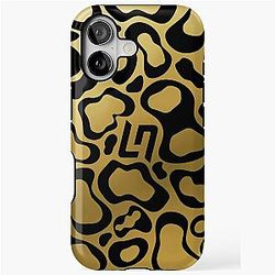 Lando Norris 2025 WDC Gold Pattern Formula 1 Champion iPhone Case