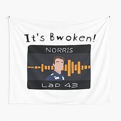 Lando Norris - It's Broken! - F1 Tapestry