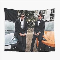 Lando Norris Carlos Sainz Tapestry