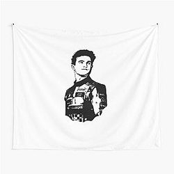 Lando Norris Cartoon Tapestry