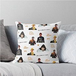 Lando Norris Throw Pillow