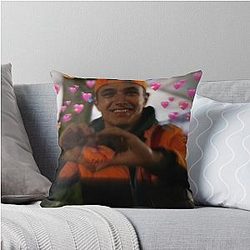 Lando Norris Meme Print Throw Pillow