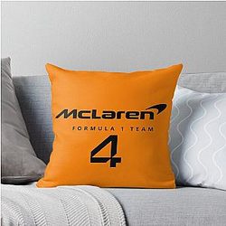 McLaren Lando Norris F1 2025 Throw Pillow