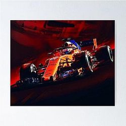 Lando Norris Poster