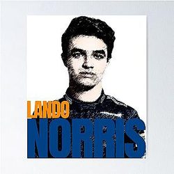 Lando Norris - Poster