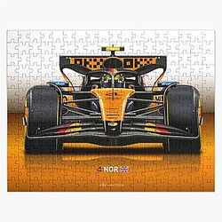 Lando Norris 2025 Formula 1 McLaren Racing Car Jigsaw Puzzle