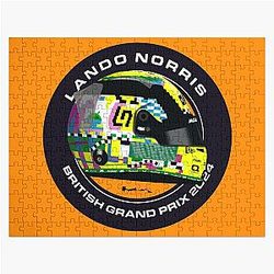 Papaya Lando Norris British Grand Prix 2024 Jigsaw Puzzle