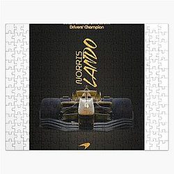 Lando Norris Clean Aesthetic Jigsaw Puzzle