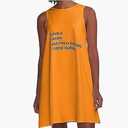 Mentally Dating Lando Norris A-Line Dress is cleaned up already, here is the cleaned title: 
Mentally Dating Lando A Line Dress