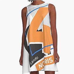 Lando Norris - Formula 1 McLaren A-Line Dress
