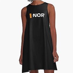 Lando Norris 2024 A-Line Dress
