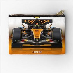 Lando Norris Formula 1 McLaren Racing Car Zipper Pouch