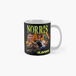 Retro Lando Norris Shirt Classic Mug