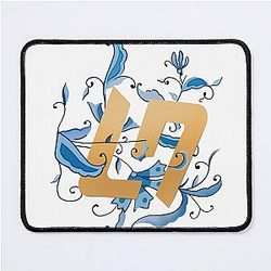 Lando Norris Logo from Hungarian GP 2024 Mouse Pad