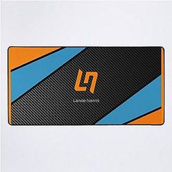F1 2025 Lando Norris Carbon Fibre Desk Mat
