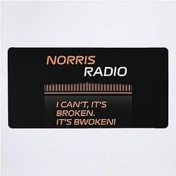 Lando Norris Radio Desk Mat