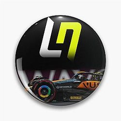 Lando Norris LN Logo Pin