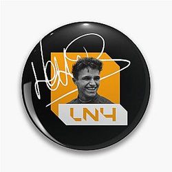 Lando Norris Signature Pin