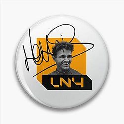 Lando Norris Black Pin
