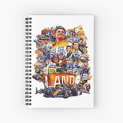 Lando Norris Spiral Notebook