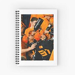 Lando Norris Oscar Piastri Spiral Notebook