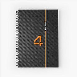 F1 2025 Lando Norris Carbon Fibre Notebook