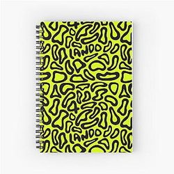 Lando Norris 2025 New Pattern Helmet Notebook