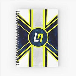 Lando Norris Phone Case Spiral Notebook
