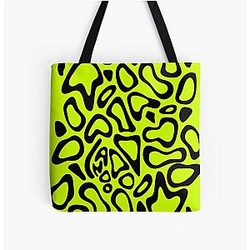 Lando Norris 2024 Black All Over Print Tote Bag