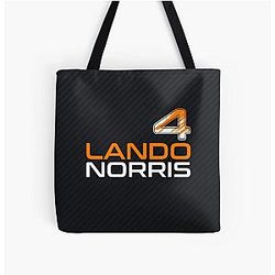 Lando Norris All Over Print Tote Bag