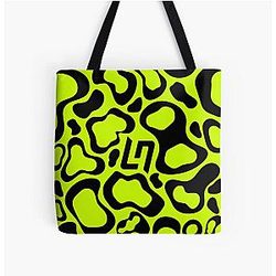 Lando Norris Helmet All Over Print Tote Bag