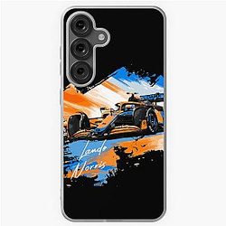 Lando Norris Retro art Samsung Galaxy Soft Case
