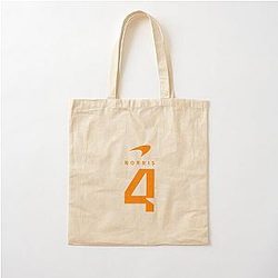 Lando Norris Cotton Tote Bag