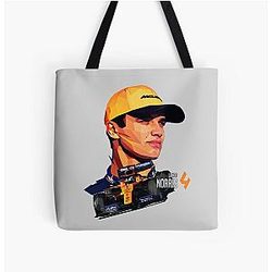Lando Norris Lowpoly Tote Bag