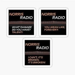 Lando Norris Stickers