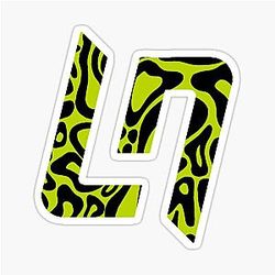 Lando Norris Logo Helmet Sticker
