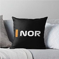 NOR Lando Norris 2024 Throw Pillow