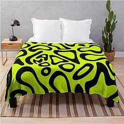Lando Norris 2024 Black Throw Blanket