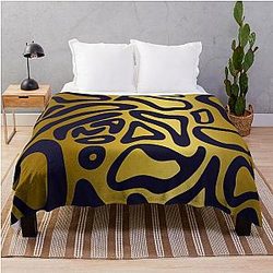 Lando Norris Formula 1 World Champion Helmet 2025 Design Inspired Throw Blanket