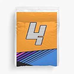 Lando Norris McLaren Duvet Cover